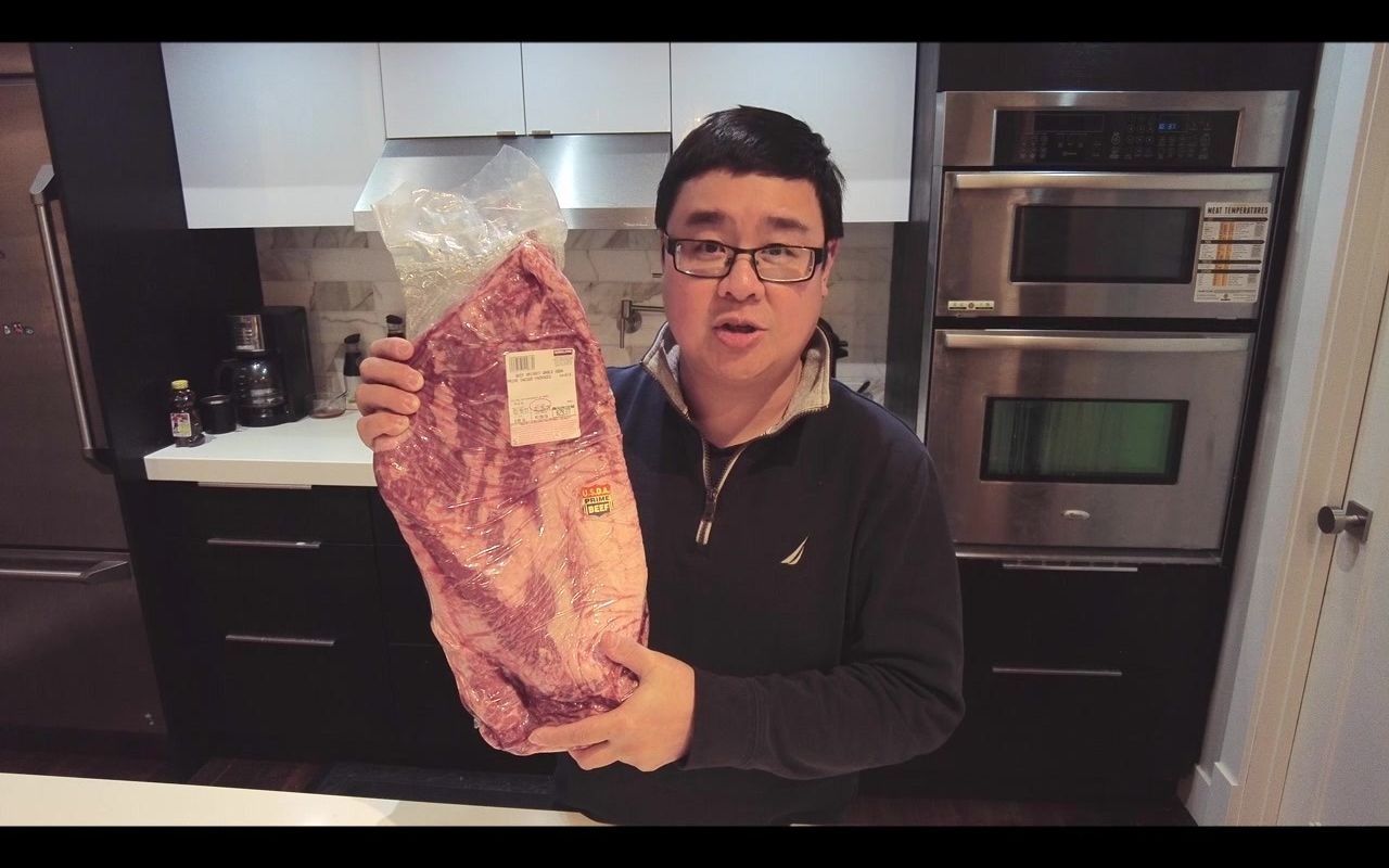 Tech Dad 秒变烧烤达人  Smoked Brisket 烤箱版哔哩哔哩bilibili