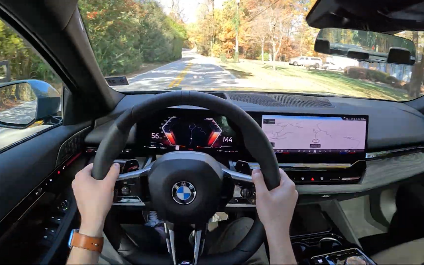 2024款宝马530i xdrive 第一视角试驾