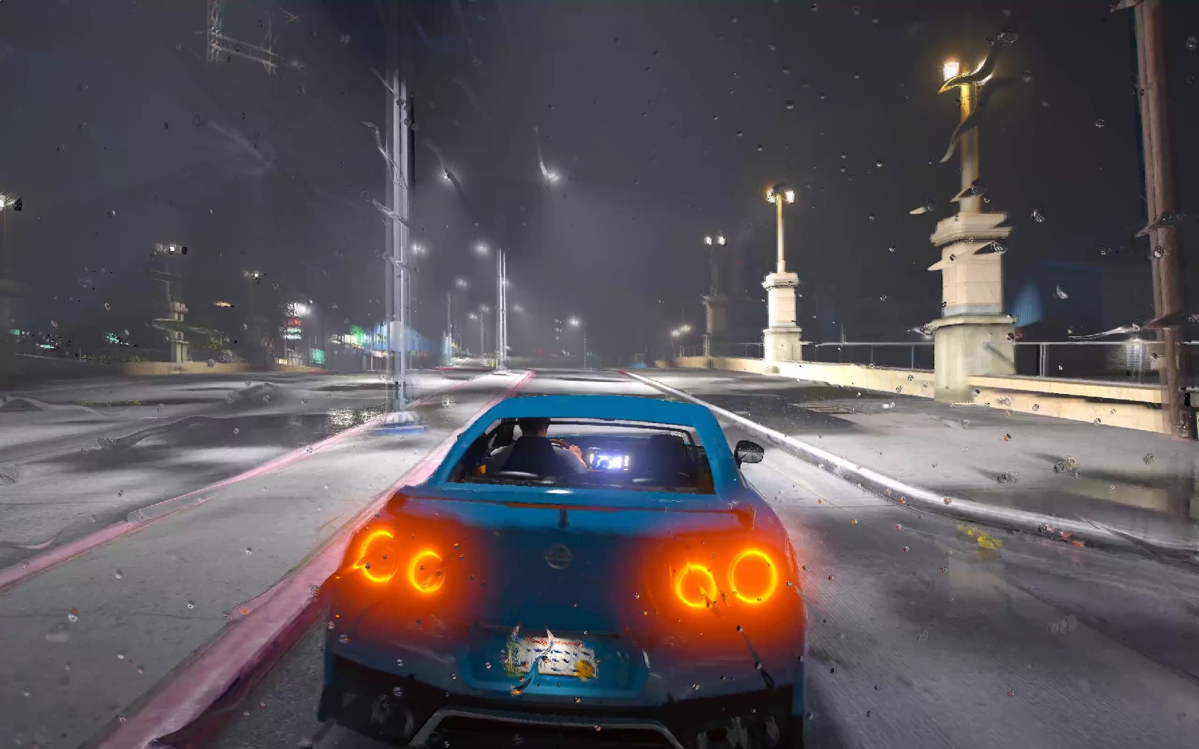 gta 5real 洛圣都雨天的不夜城 画质整合mod