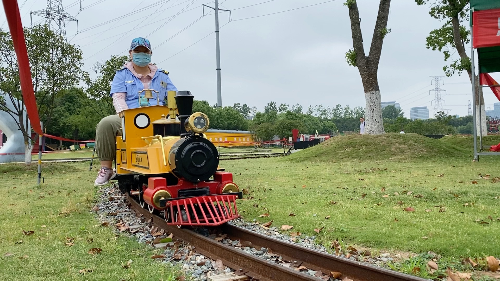 小火車杏花村火車來斯主題公園小火車1