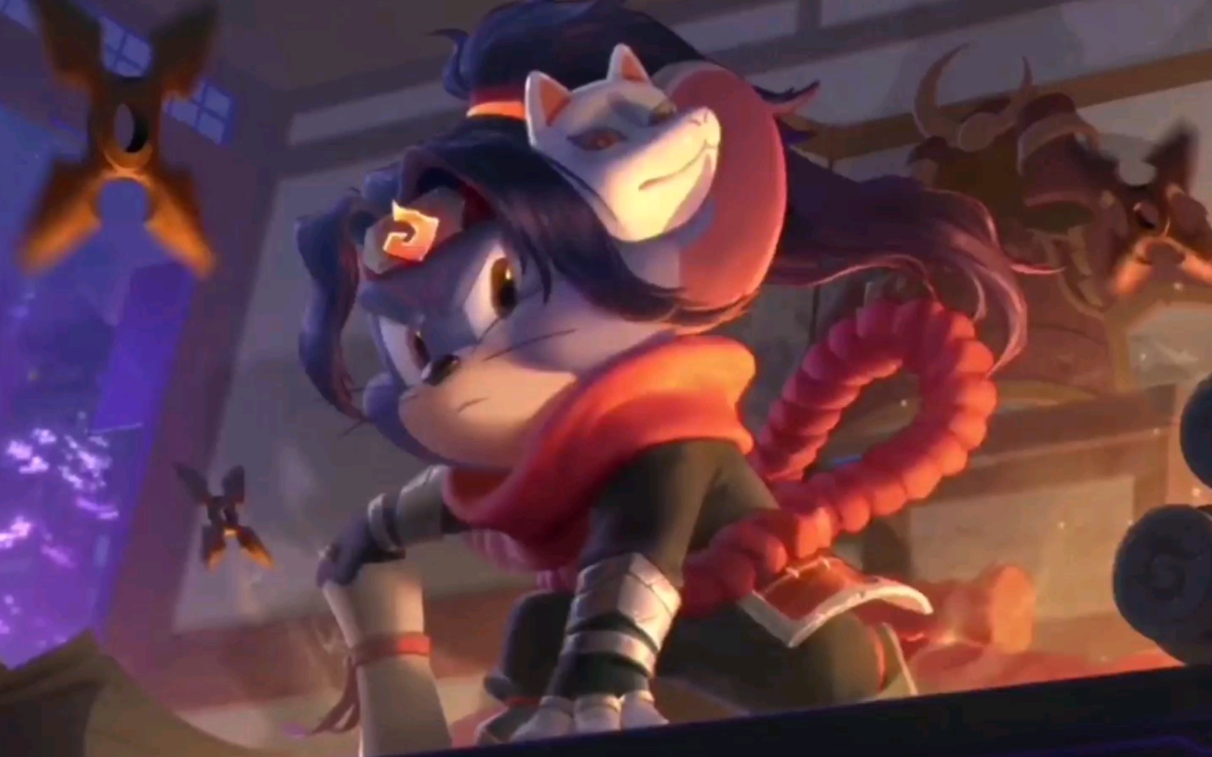 罗宾汉泰菲首款s级皮肤-夜影忍者