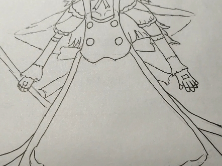 以作者的视角去画画,雾雨魔理沙篇