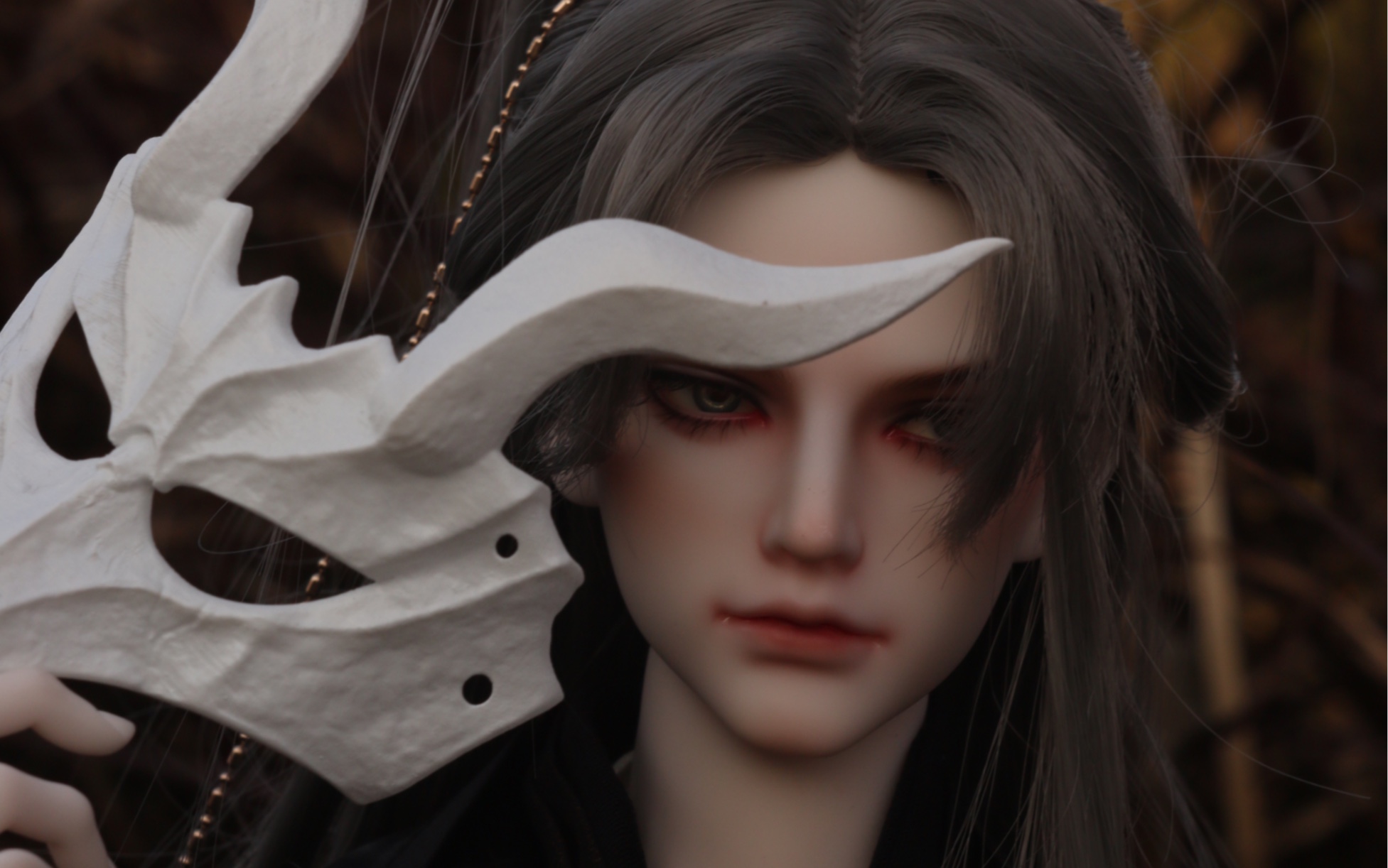 龙魂bjd大尺寸73叔体烛照开箱 鹤梦阁(斩夜)娃衣开箱穿戴及外拍