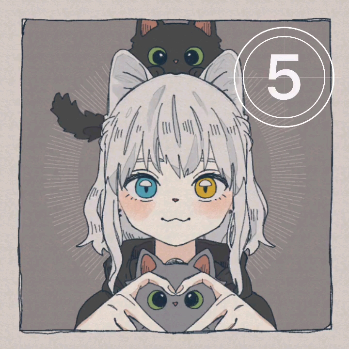 用手机画的怒九笑和沃玛!