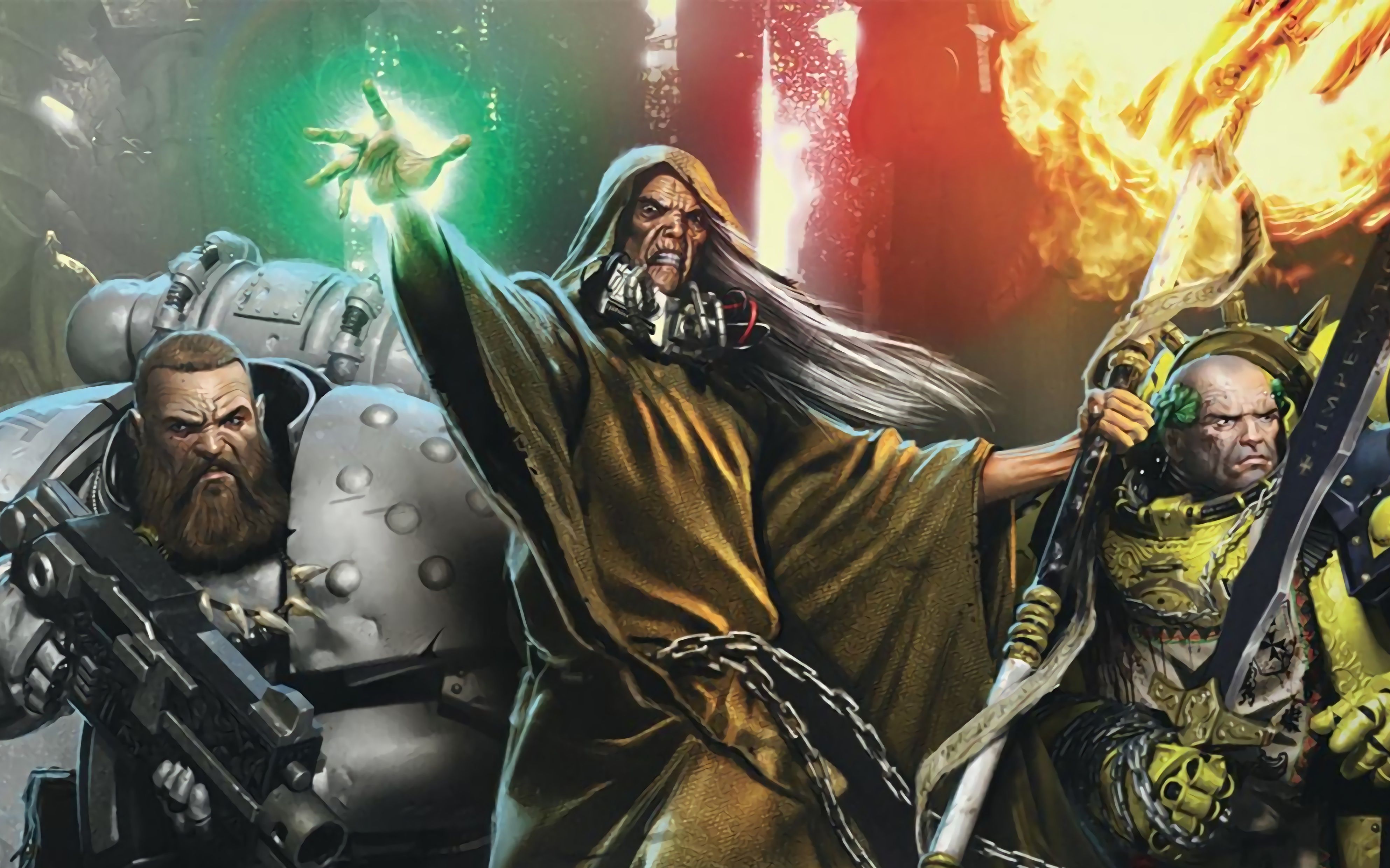 【战锤英雄传】凡人最强灵能者,七千岁的帝皇挚友