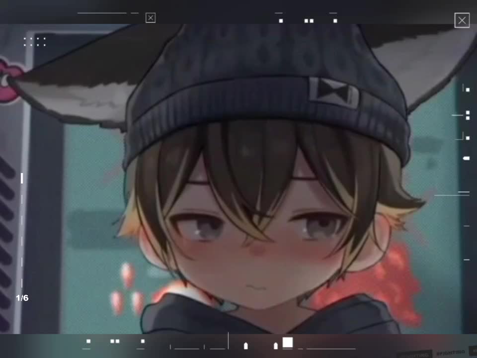 狼耳小正太,好可爱啊