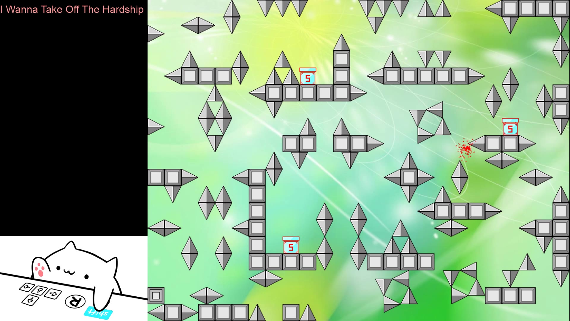 中二傻才还有这样白给难度的iwanna