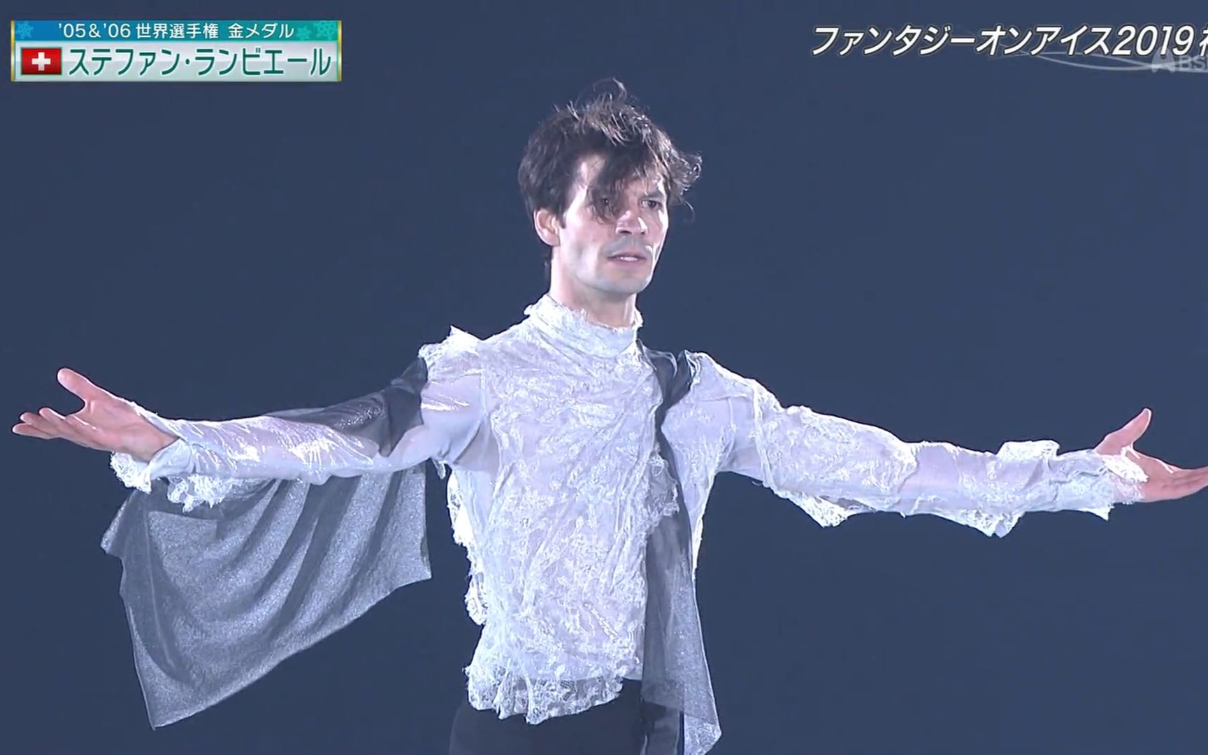 [图]【19FaOI·全4场】Stéphane Lambiel - Schubert Impromptu #4 舒伯特即兴曲 Fantasy on Ice 2019