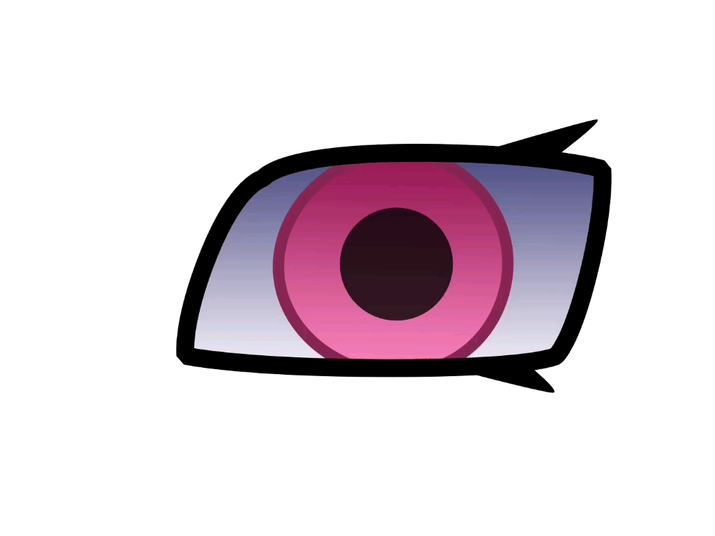 用矢量还原下凹凸世界眼睛