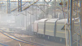 【火车】HXD1D牵引K822次信阳-深圳东 下行进站