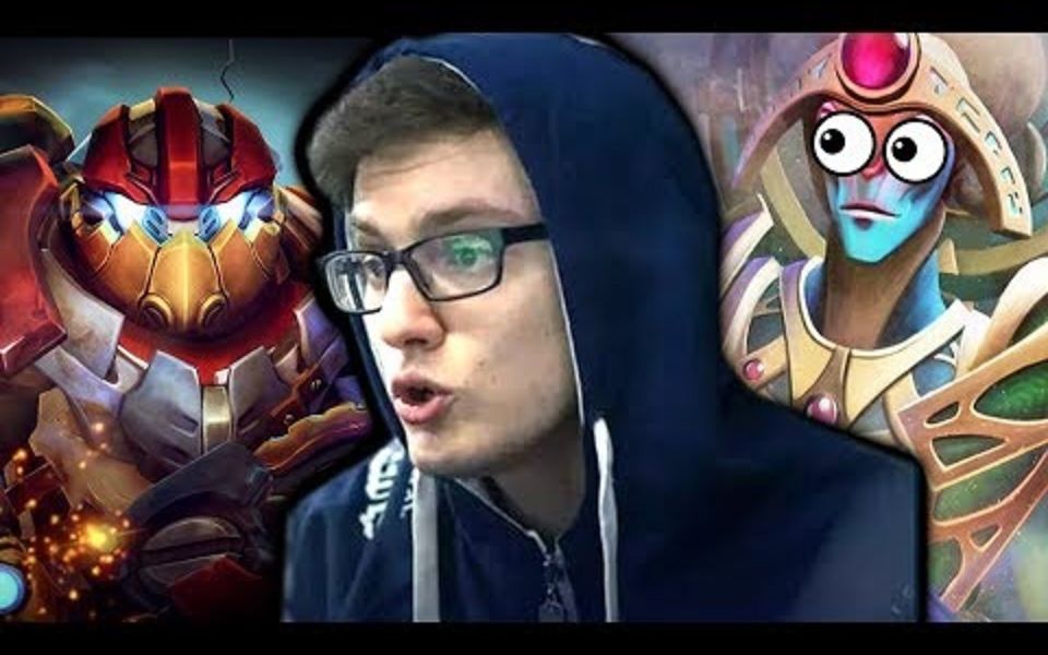 [dota2] 很少见到奇迹哥的这两个英雄!发条技师 神域两局!