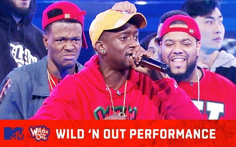 【欧美嘻哈现场】Buddy做客Wild' N Out,现场演唱新歌《Black》哔哩哔哩bilibili