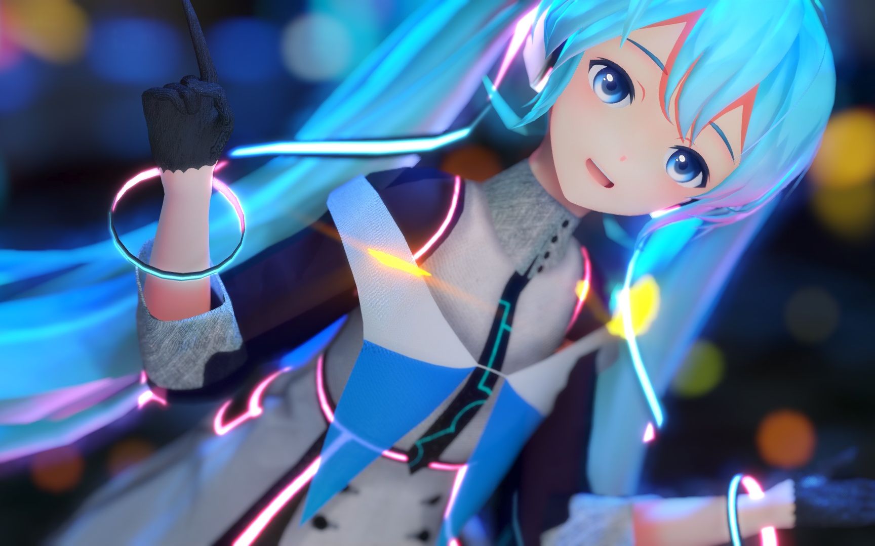 【初音MMD】柯林式Catch The Wave哔哩哔哩bilibili