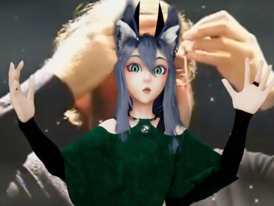 vtuber测评虚拟主播全身追踪 | vive 自定位追踪器片段