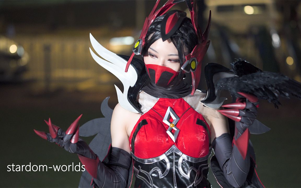 漫展夜拍 芈月重明 cos 王者荣耀 麽多2020 广州漫展