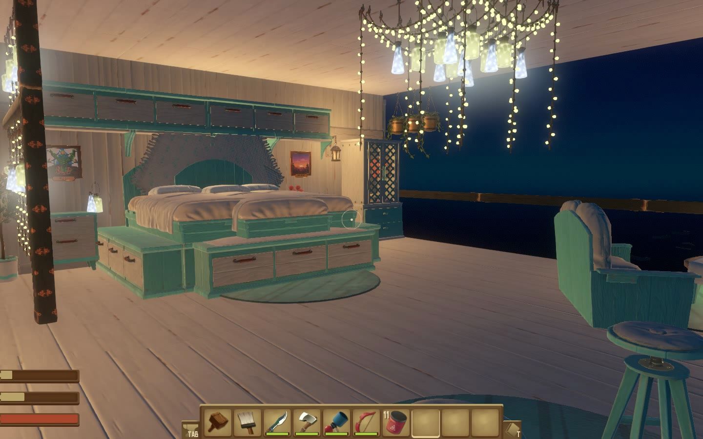 木筏求生 海景现代小别墅全貌 {2}