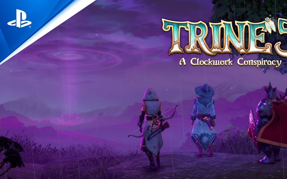 【4K】PS5|PS4《Trine 5: A Clockwork Conspiracy》官方游戏预告