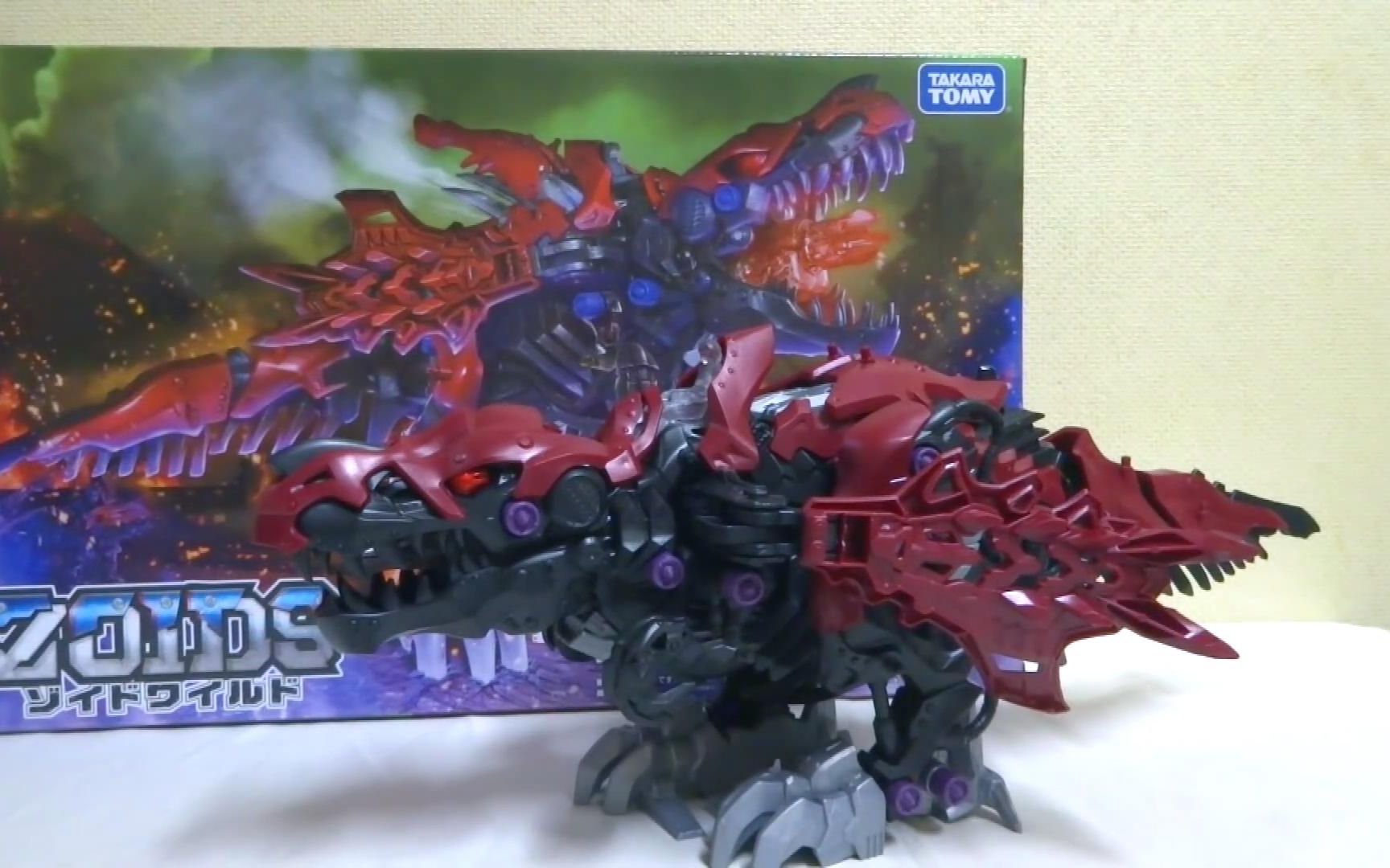 [图]【索斯机械兽】 ZOIDS WILD ZW12 死亡暴龙兽 wotafa评测