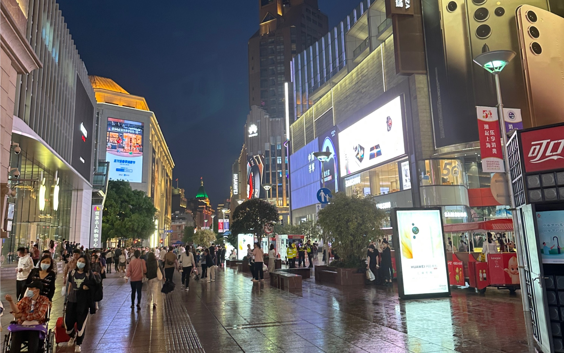 南京路步行街街景图片图片