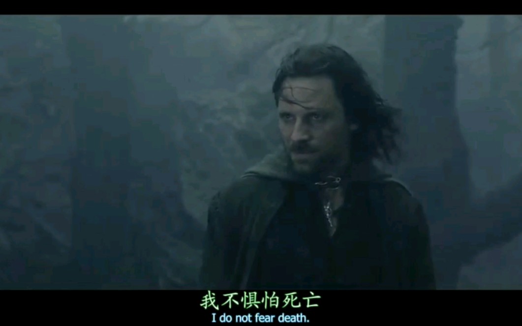 《魔戒》中人皇Aragorn召集亡灵作战哔哩哔哩bilibili