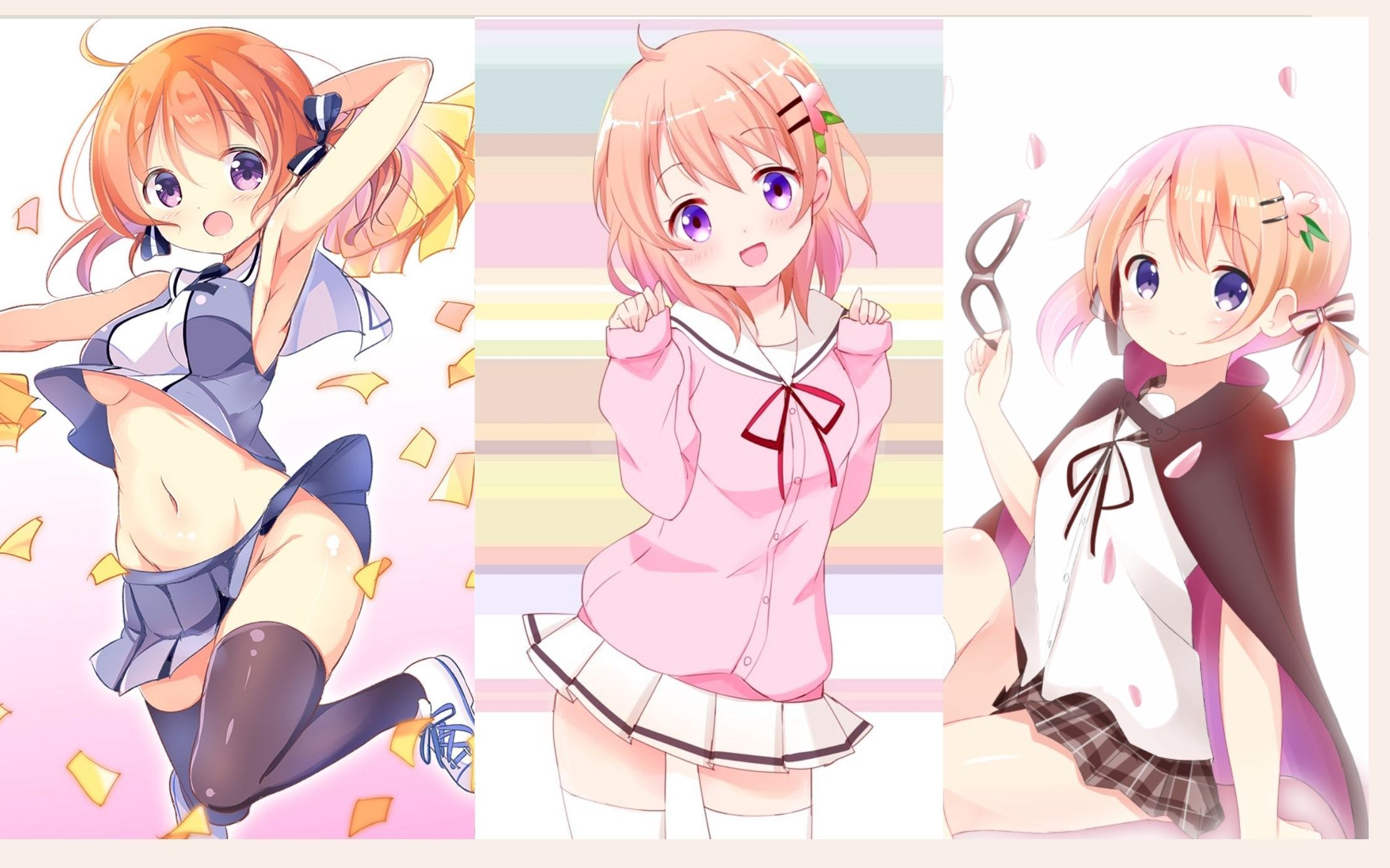 活动作品点兔插画师笔下的保登心爱生日快乐