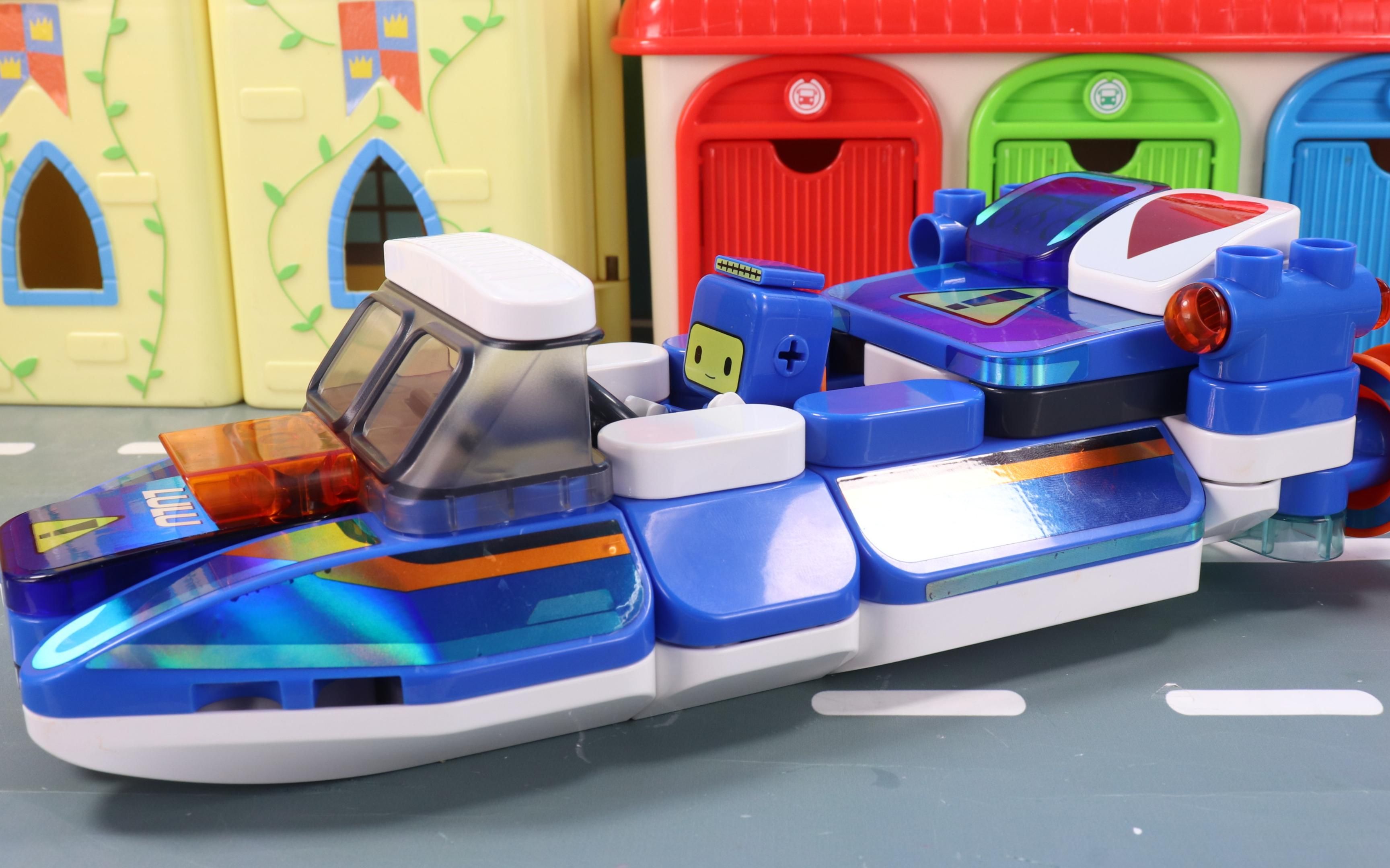 百变布鲁可积木玩具:鲁鲁的破冰冲锋艇
