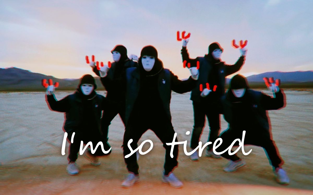 [图]【Jabbawockeez】用4956笔可以画出怎样的特效？假面舞团+戳爷单曲《I'm so tired》