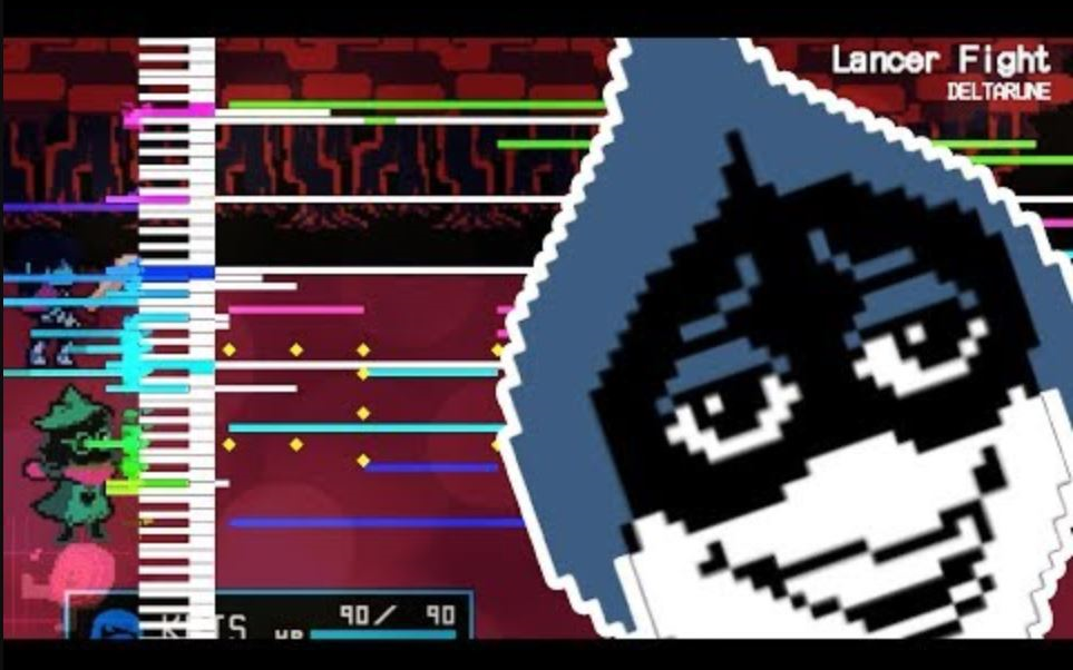 [图]【MIDI DL】Lancer Fight (VS Lancer) - DELTARUNE