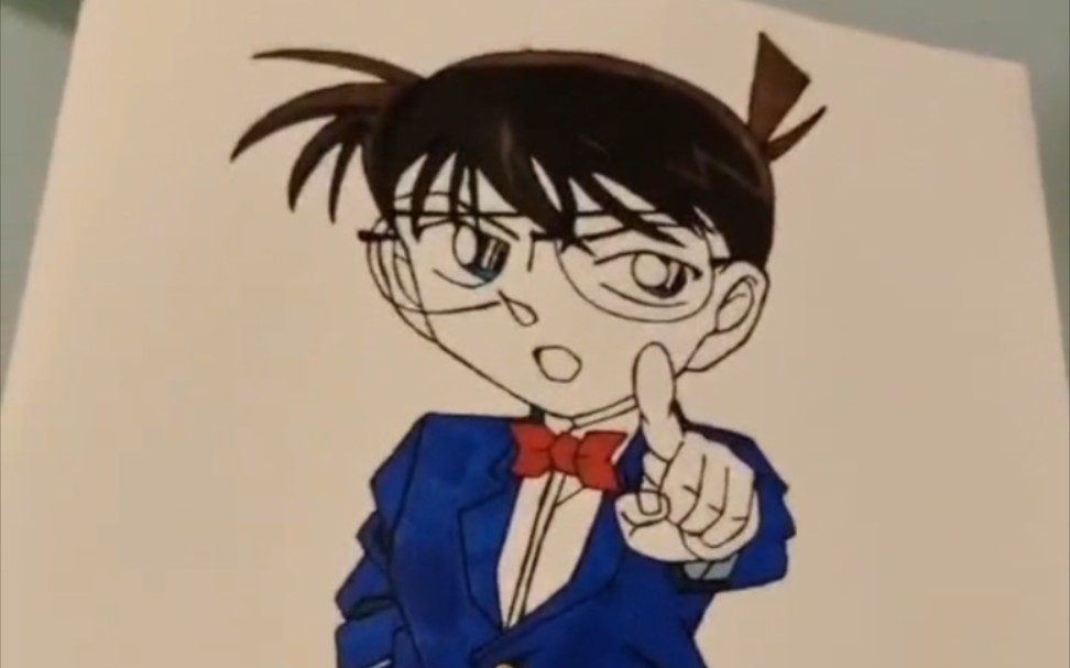 名侦探柯南人物绘画