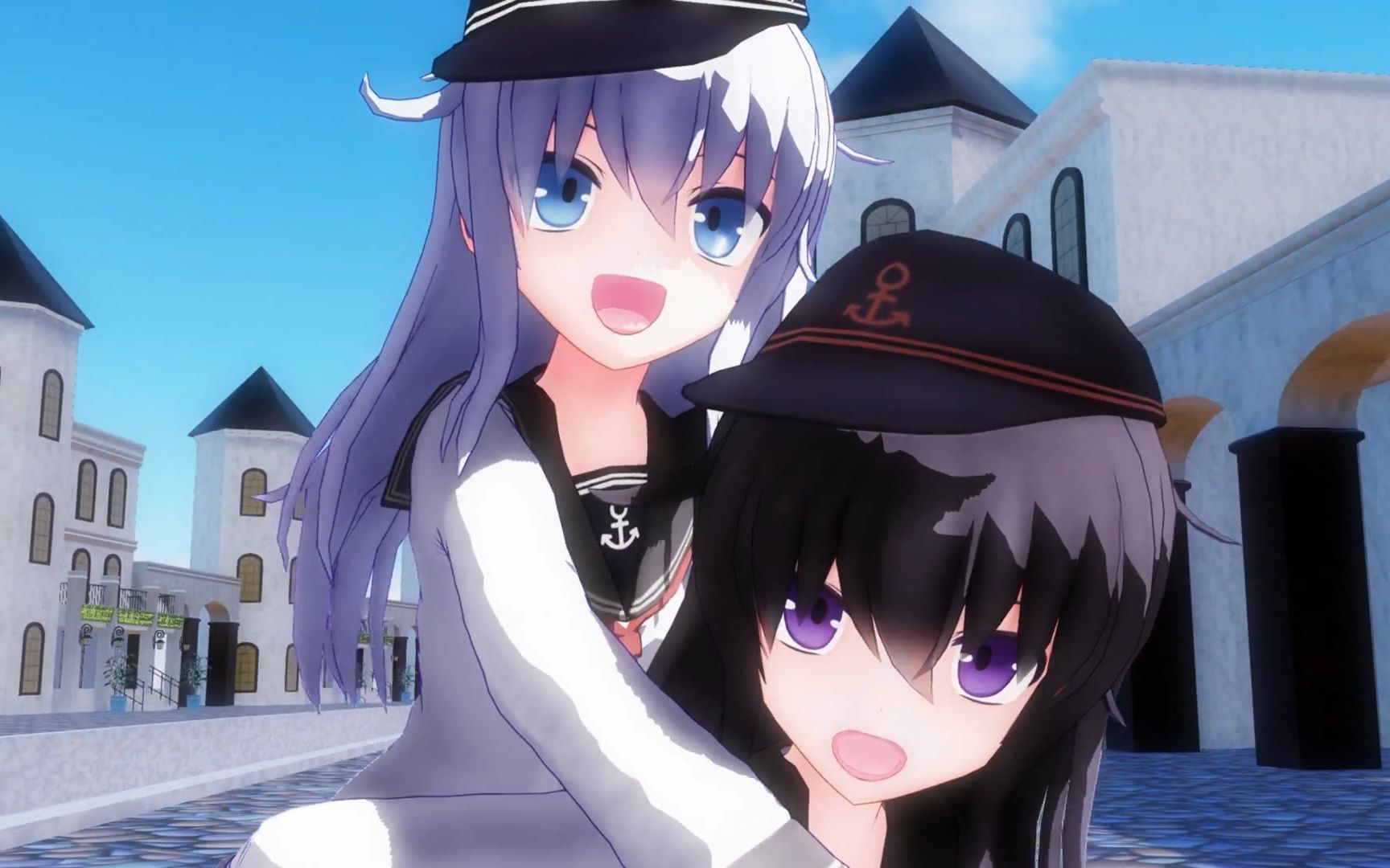 【mmd舰c】响和晓 madheadlove