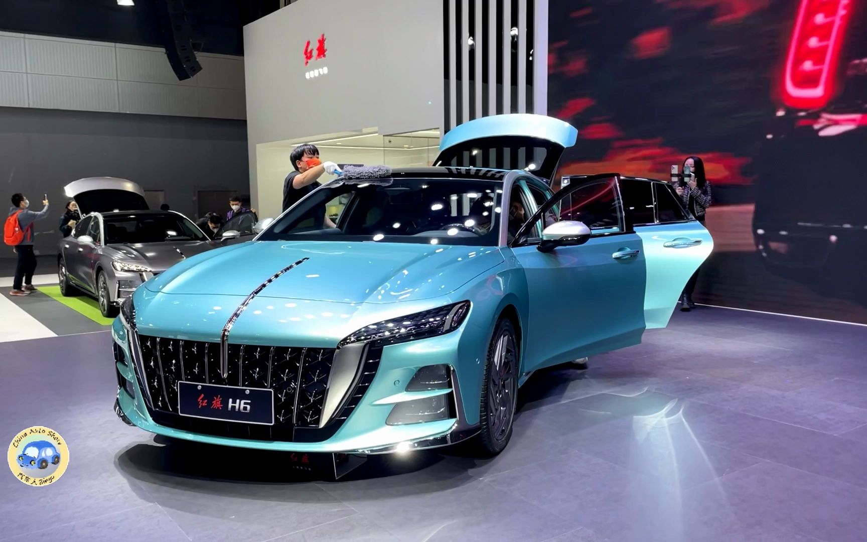 2023款一汽红旗h6静态体验,外观与内饰全方位展示