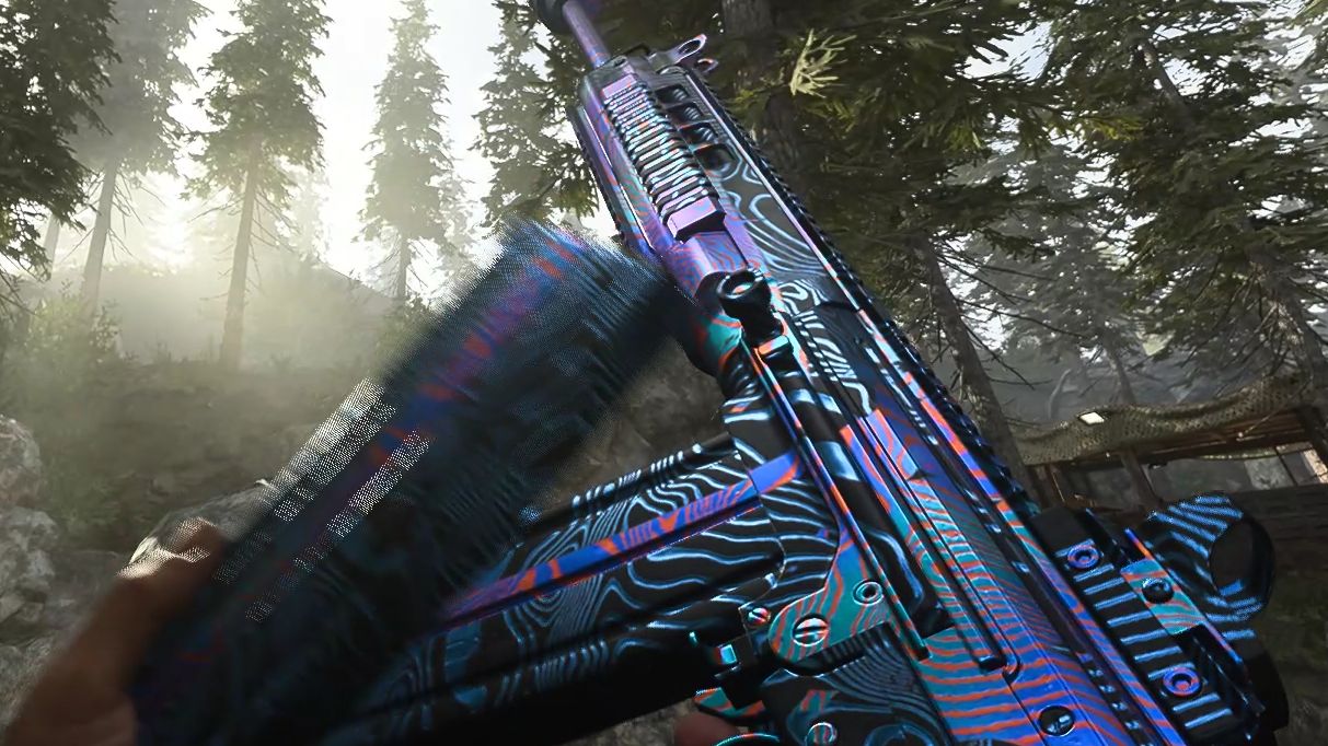 大马士革钢做的枪?