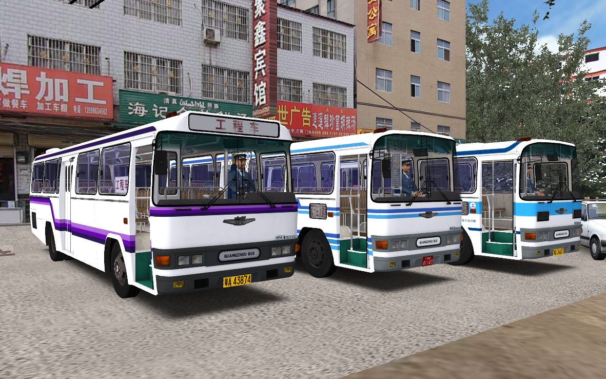 omsi2广州客车厂gzk6100
