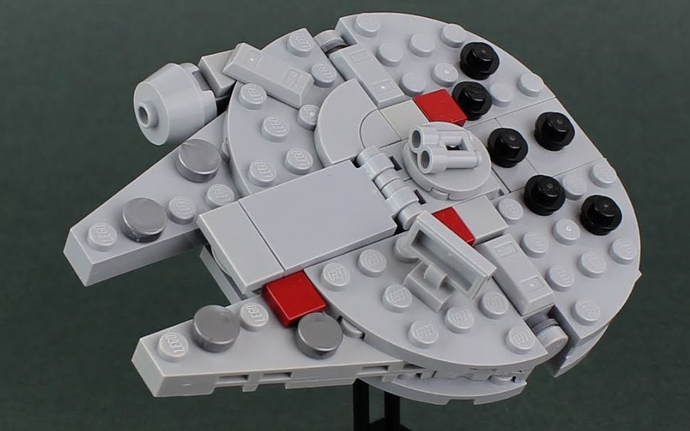 乐高moc教程星球大战迷你千年隼拼搭指南