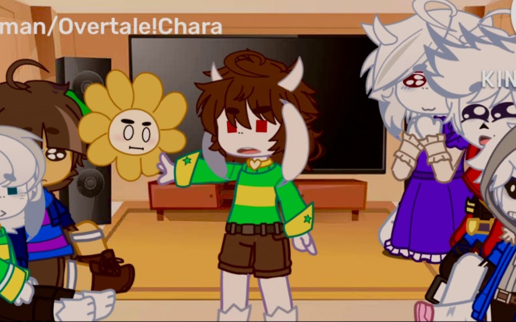 Undertale reacts to chara's AU's