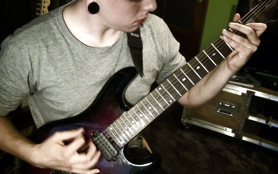 youtueb:chelsea grin - clockwork guitar cover