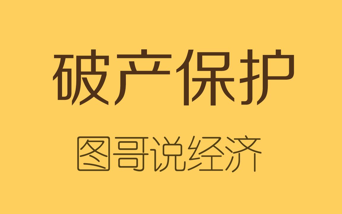 破产保护是什么?为啥要在美国进行?哔哩哔哩bilibili