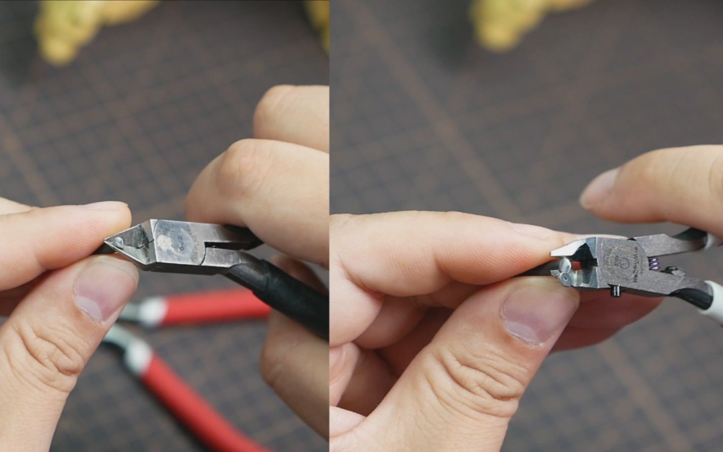 喵匠剪钳vs田宫金牌,实际上手对比测试_哔哩哔哩_bilibili