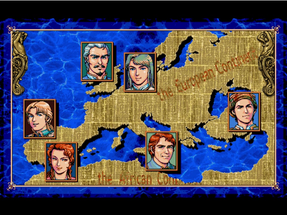 【经典怀旧dos游戏】《大航海时代2》---约翰.