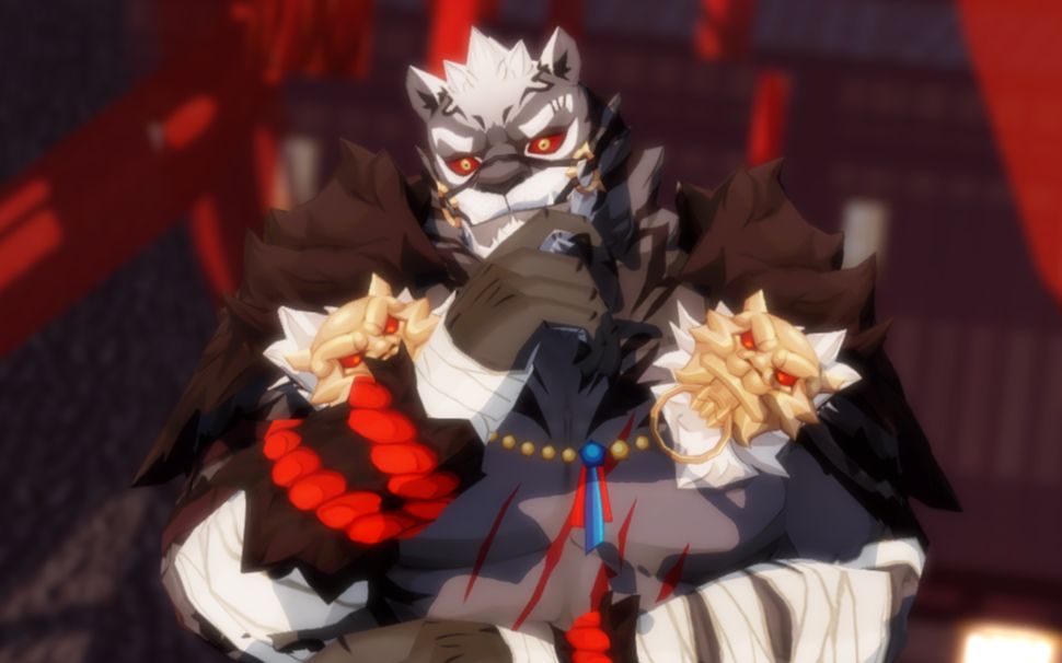 【山海镜花/mmd】不会真的有人想看陆吾跳极乐净土吧?