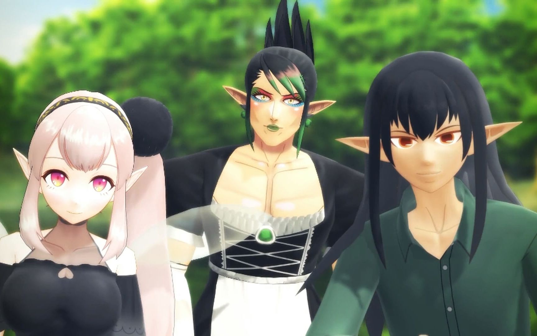 妖精三人 everybody【elu99chaika99kerin】_哔哩哔哩 (゜-゜)つ