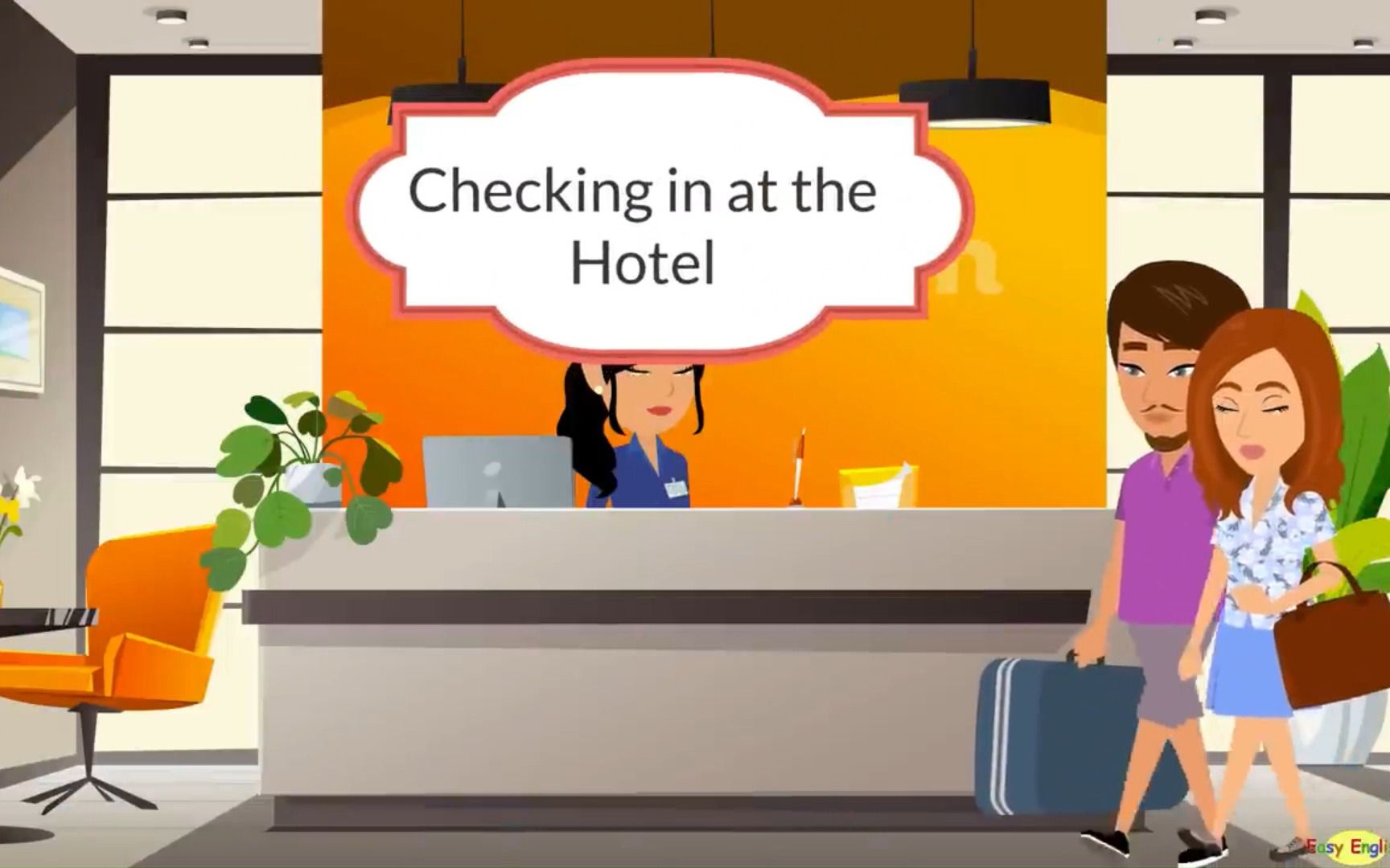 出国英语:hotel checkin,办理酒店入住手续哔哩哔哩bilibili