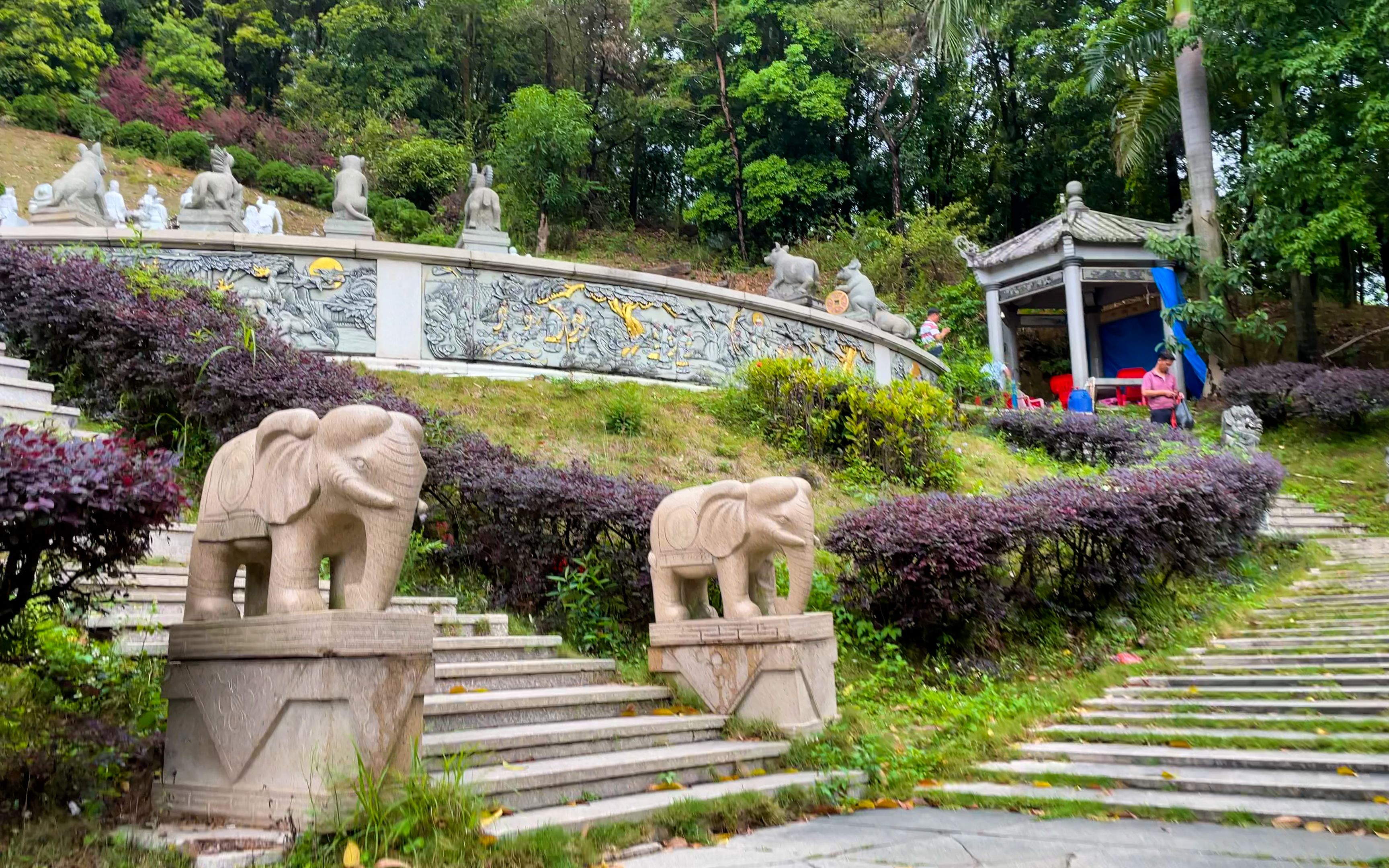 广东元朝名墓"向天螺",进士出身官至一品,陈氏六世祖己三公墓