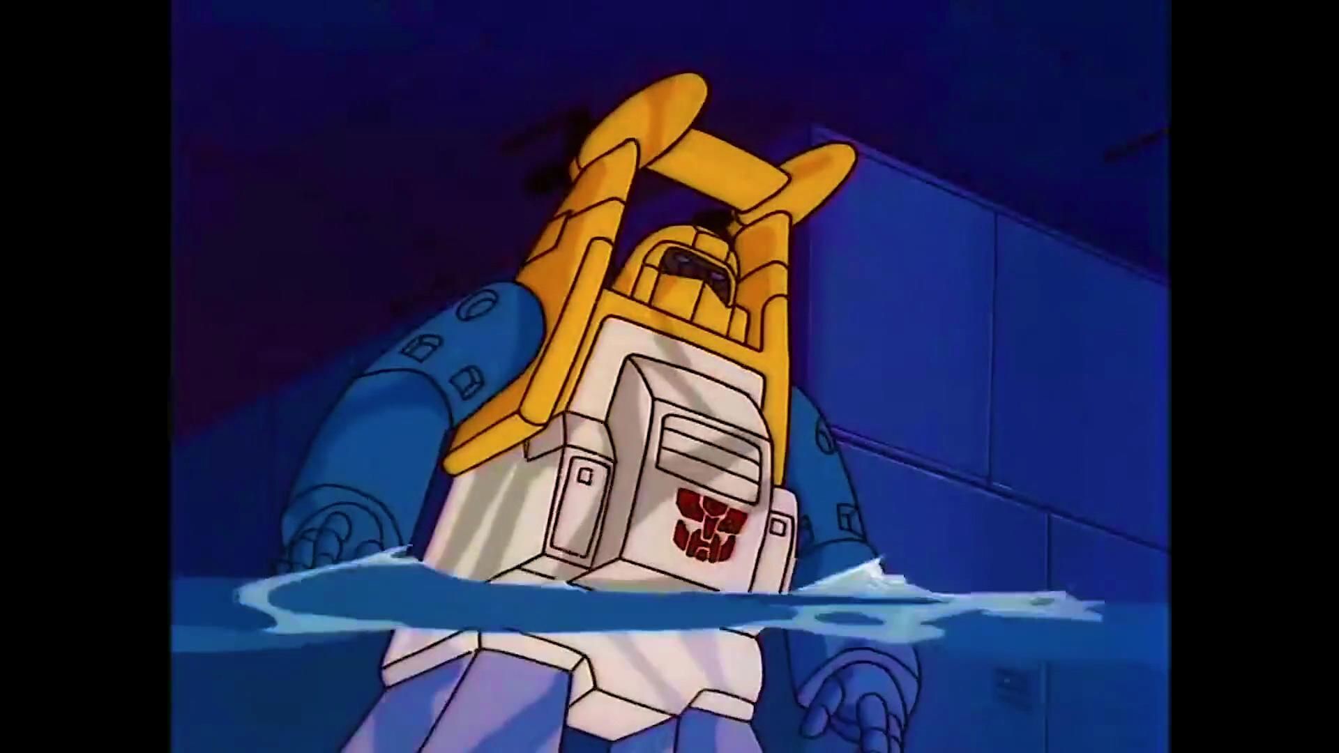 水下,还得看浪花的!【变形金刚】