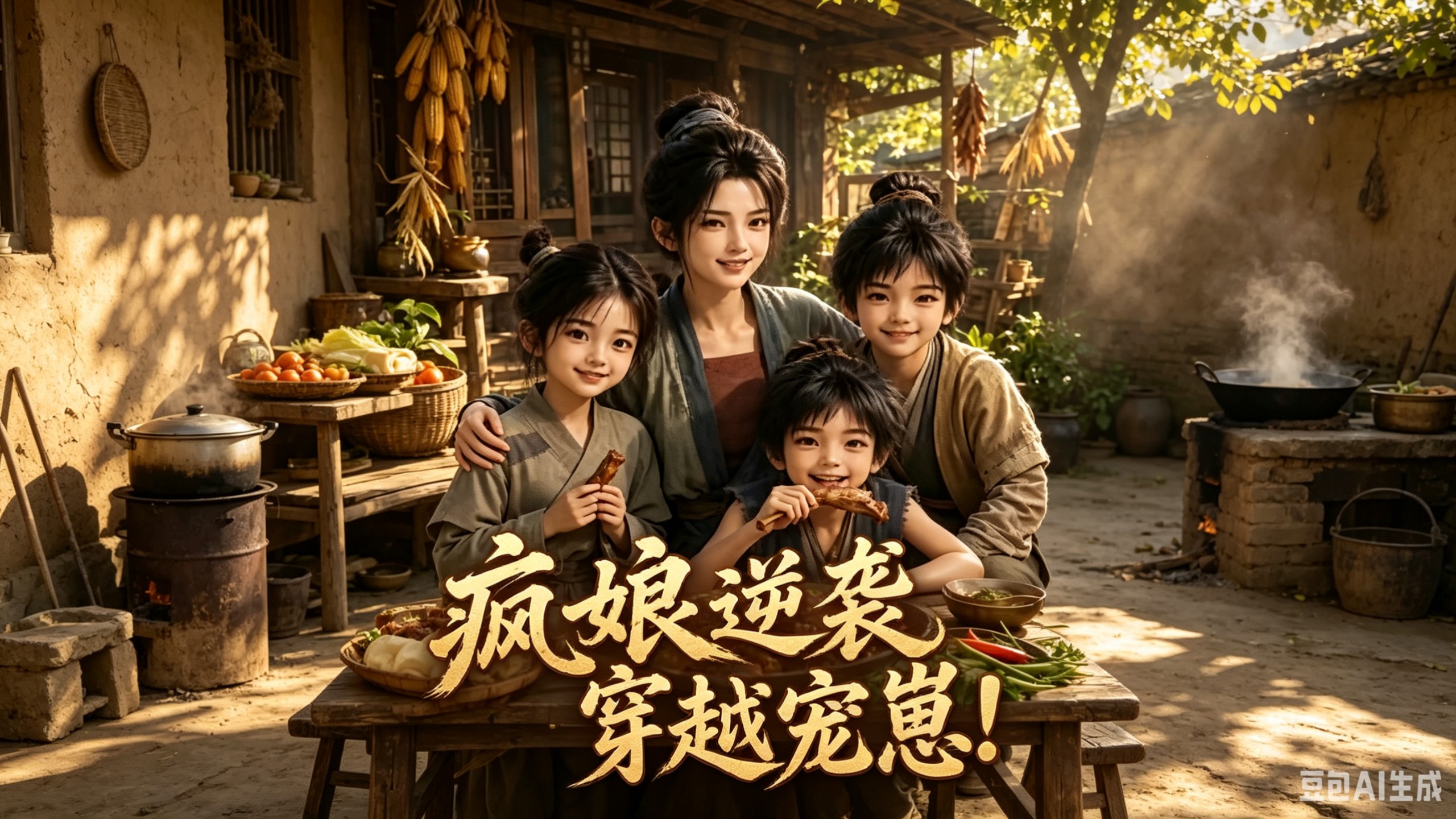 疯娘逆袭穿越宠崽第十季(340集)AI短剧