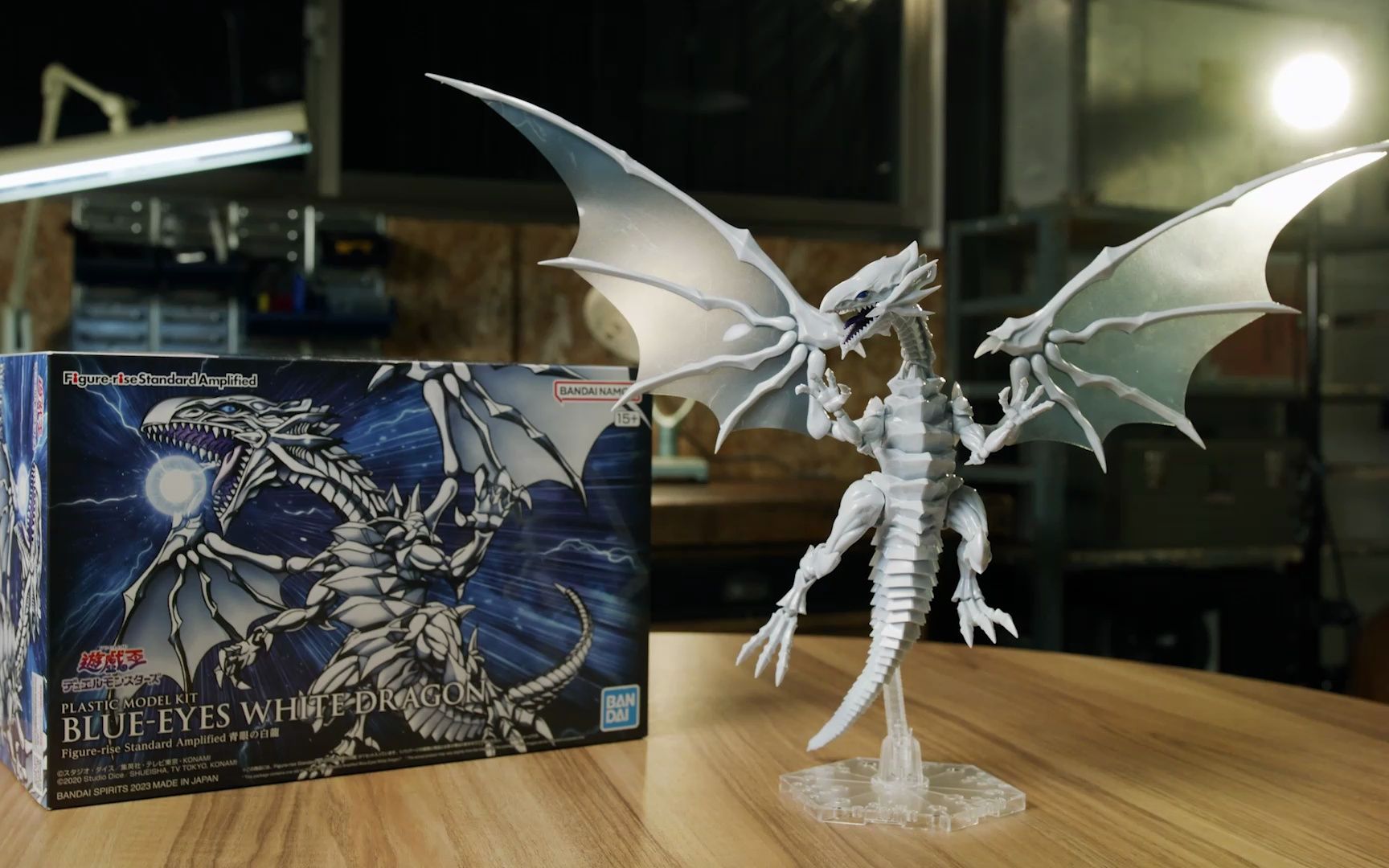 万代模型游戏王系列,frsa青眼白龙一键拼装栩栩如生,让人气首屈一指的