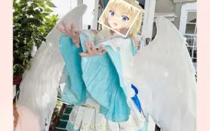 Download Video: 【NeNe】至臻丛雨cos/白雪乃爱 柚子社最新作天使骚骚