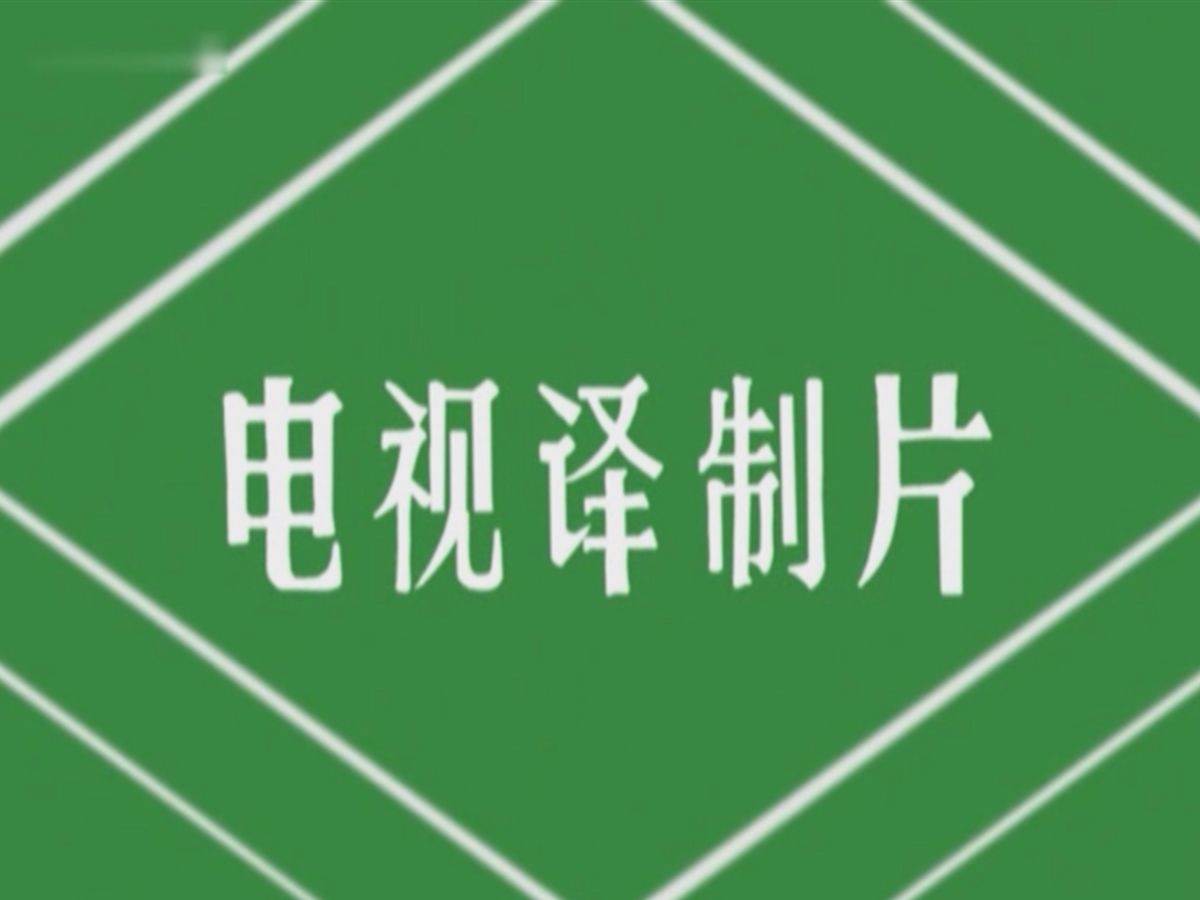 难忘80年代央视最开放时期的电视译制片时代哔哩哔哩bilibili