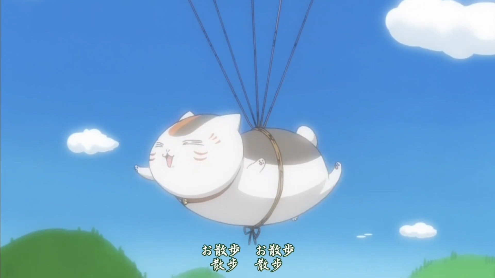 三三猫咪想空中散步?再抓多两只麻雀就可以了?