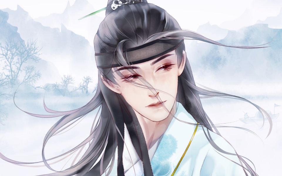 活动作品人物立绘之古风公子